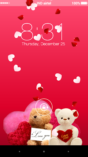 【免費個人化App】Valentine Teddy Yo Locker-APP點子