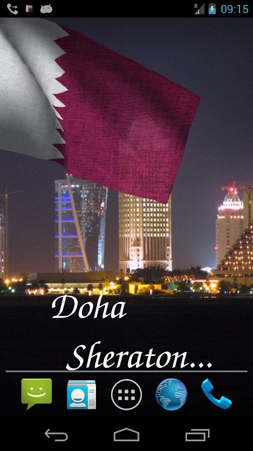  3D Qatar Flag Live Wallpaper Android Apps on Google Play