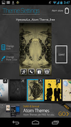 HYEONUI LE Atom theme (free) poster 4