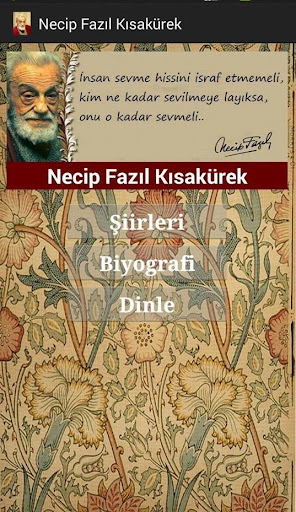 【免費書籍App】Necip Fazıl Kısakürek-APP點子