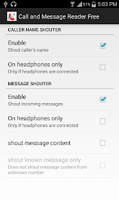 【免費工具App】Shouter - caller name speaker.-APP點子