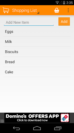 ShoPPL: Shopping List