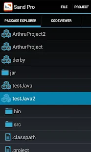 Sand IDE Pro for Java - screenshot thumbnail