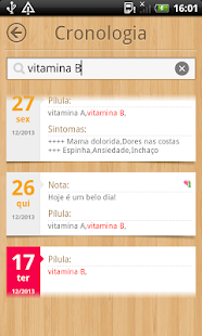 Calendário menstrual - screenshot thumbnail