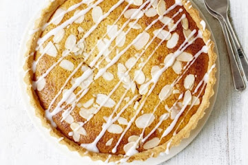 Lighter bakewell tart