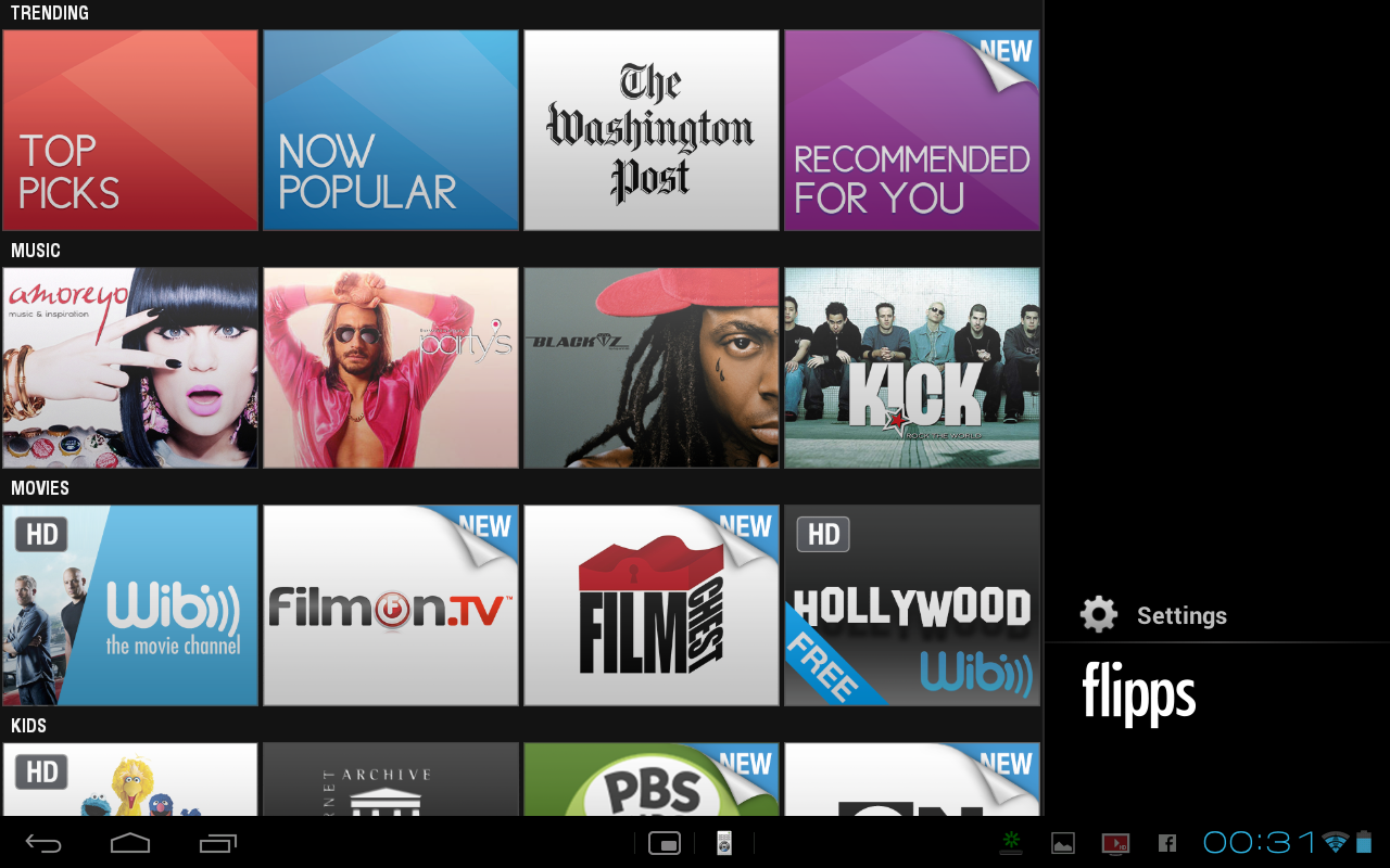 Flipps HD (Former iMediaShare) - screenshot