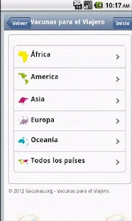 AEV: Vacunación para viajeros - screenshot thumbnail