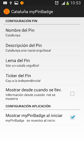 【免費個人化App】Senyera myPinBadge-APP點子