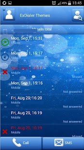 How to get Blue Glow Theme for ExDialer 1.7 mod apk for bluestacks