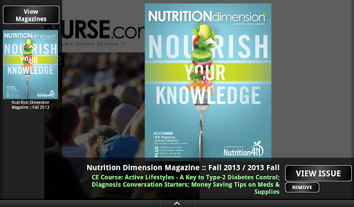 Nutrition Dimension Magazine