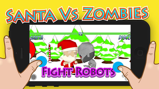 【免費動作App】Santa Vs Zombies Fighting 3D-APP點子