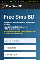 Captura de pantalla de Sms Gratis Bd APK #2