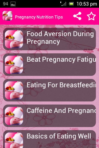 孕期营养小贴士