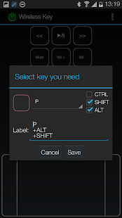 Wireless Key control panel Screenshots 1