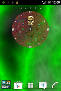 Free Download Mex Skull Analog Clock APK