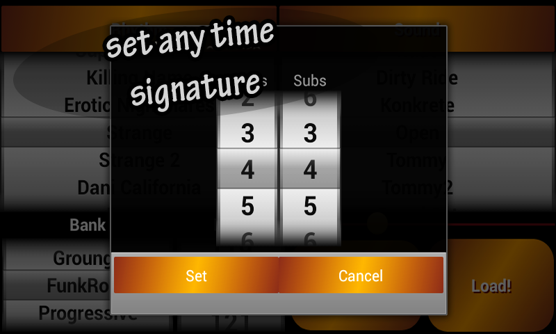 Rock Drum Machine Groove Box Screen 3