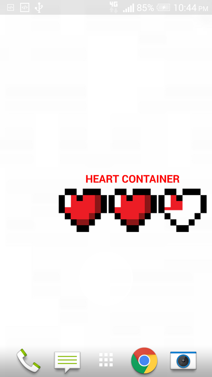 Heart Container Battery Meter Screen 2
