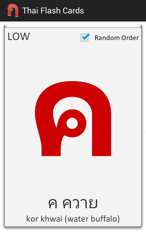 for picture spelling everyone by english Apps Flashcards Google on Alphabet Thai Play Android