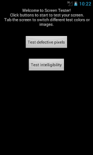 Screen Intelligibility Tester