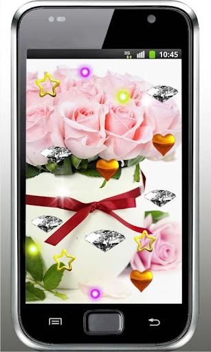 Roses n Diamonds HD LWP