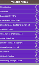 VB .Net Notes poster 2