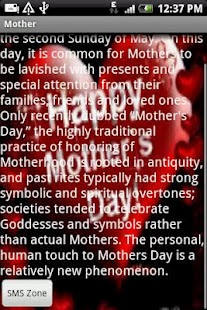 Free Mother's Day SMS APK for PC