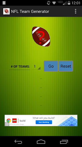 Football Team Generator