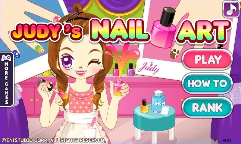 Judy's Nail Art-Girls Game - screenshot