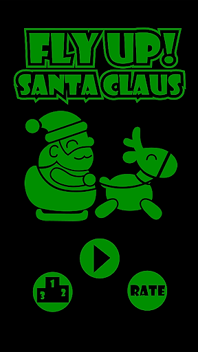 Fly Up Santa Claus - X'mas Fun