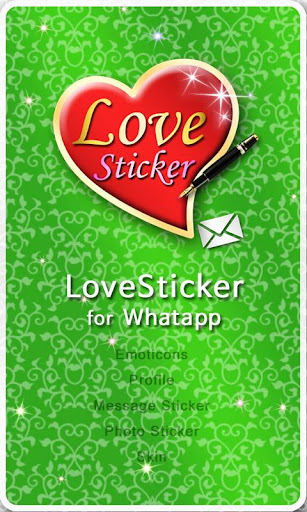 WhatsApp LoveSticker