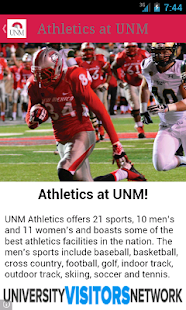 Visit UNM Screenshots 3