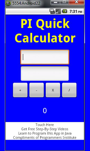 PI Quick Calculator