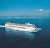 The luxury cruise ship MSC Armonia sails off Spain's Canary Islands.