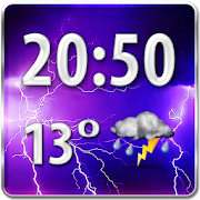 Storm Weather Clock Widget 3.0 Icon