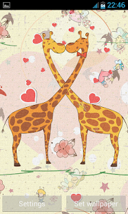 How to download Cute Love Live Wallpaper 3.1 apk for pc