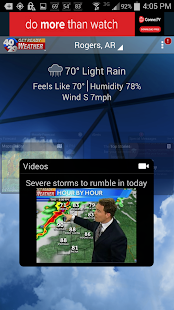 40/29 Weather - NW Arkansas Screenshots 1