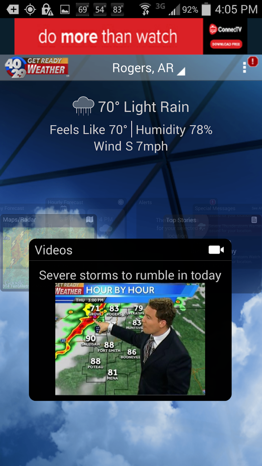 40/29 Weather - NW Arkansas Screen 2