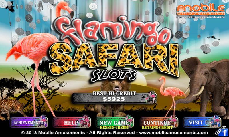 Flamingo Jungle Safari Slots $ Screen 1
