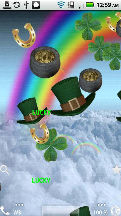 Lucky Irish Live Wallpaper Screen 1