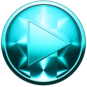 Poweramp Skin TURQUOISE BRUSH