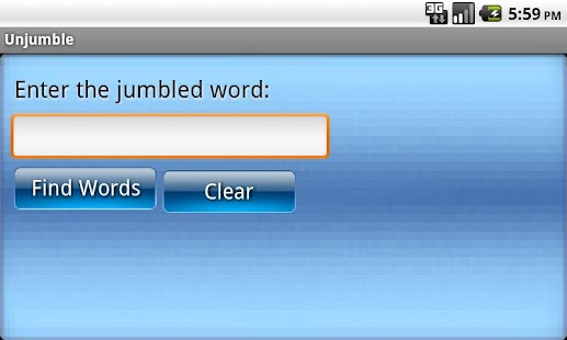 Free Unjumble APK for PC