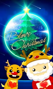 Free Blove Christmas GO Theme APK for PC