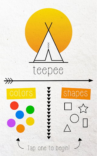 Teepee Colors Shapes
