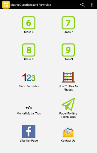 Maths Questions and Formulas