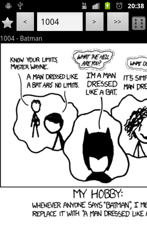    xkcdViewer- screenshot  