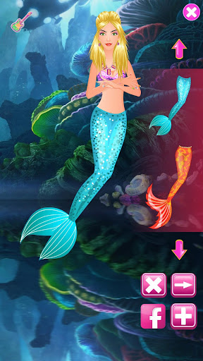 【免費家庭片App】Mermaid Princess Makeover-APP點子