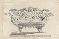 Ontwerp voor een waskom met het wapen van de Franse koning
