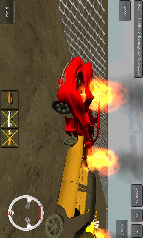 Demolition Derby 3D Screen 1