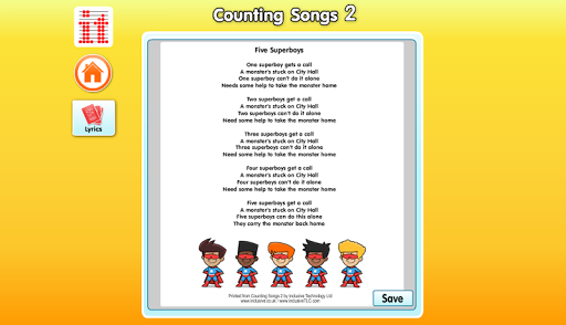 【免費教育App】Counting Songs 2-APP點子