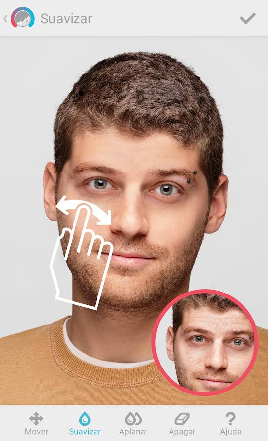   Facetune: captura de tela 